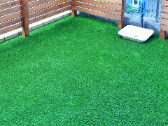スタンダード芝丈30mmの庭への活用事例イメージ